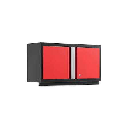 Newage Products Bold Series 36" Wall Cabinet, Red 50215